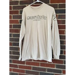 Grumpy old vet i do what i want long sleeve vet